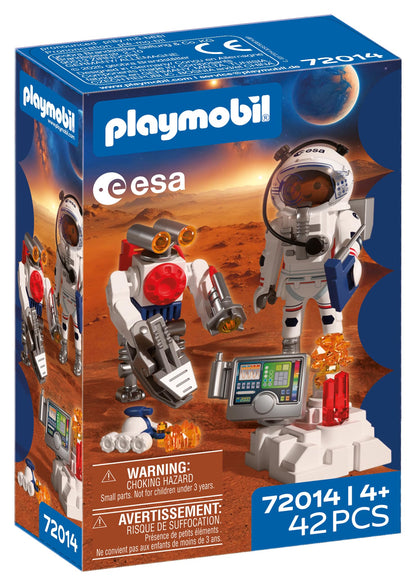 Esa: Astronaut With Robot