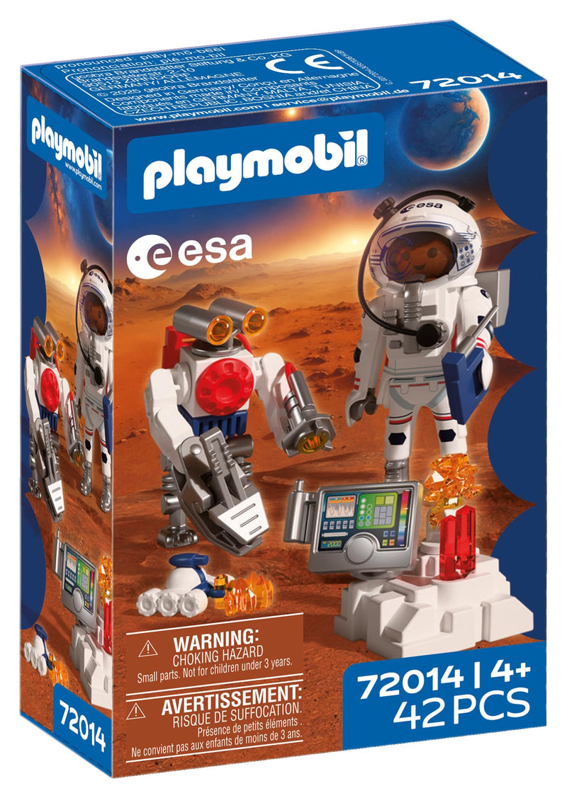 Esa: Astronaut With Robot