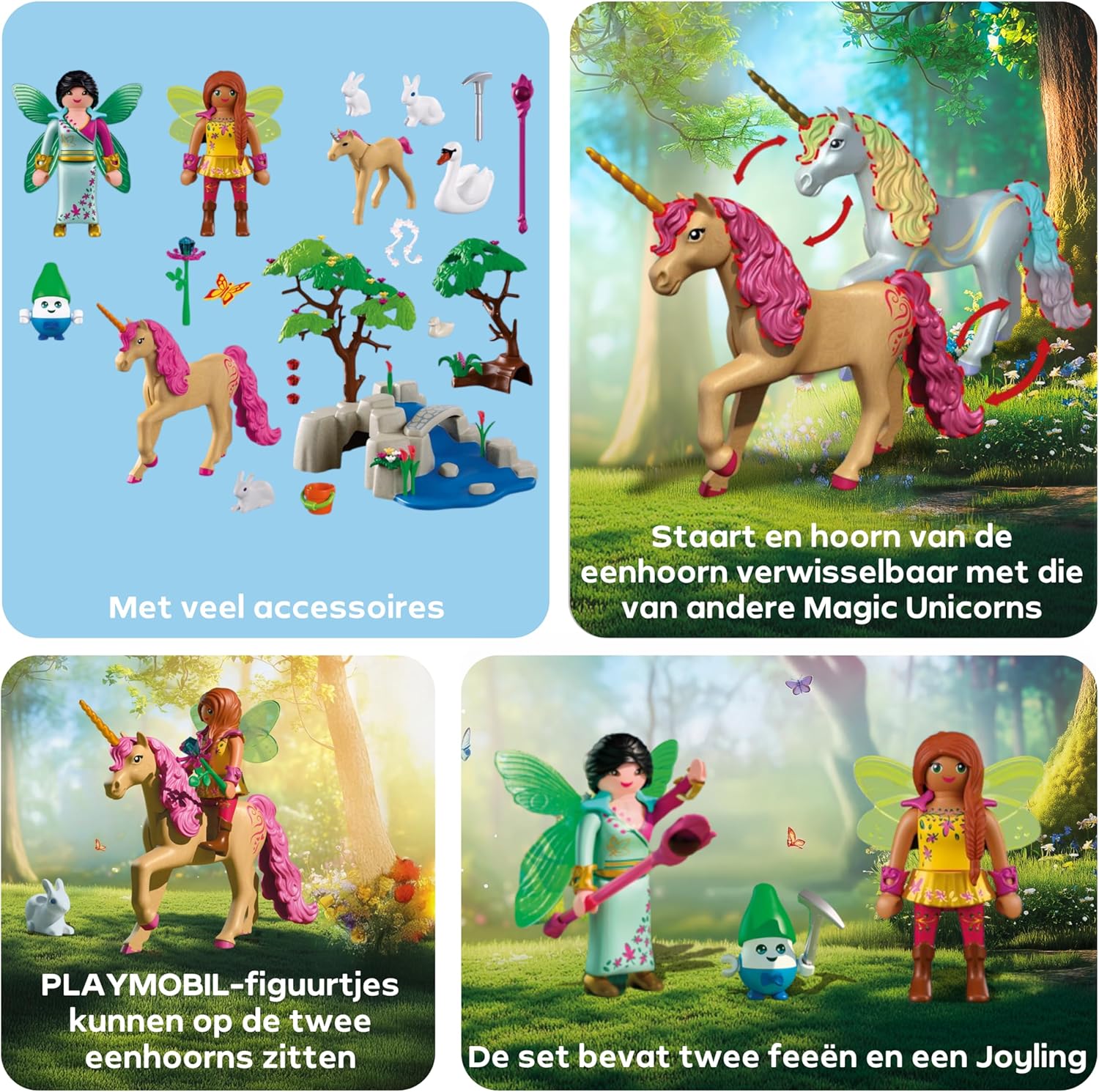 Playmobil - Fairies` Day Trip (72067)