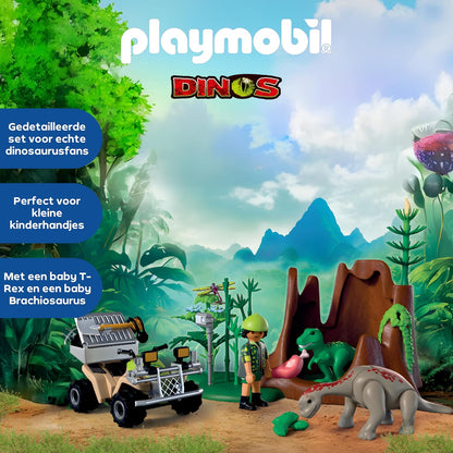 Playmobil - Dino Hideaway (72069)