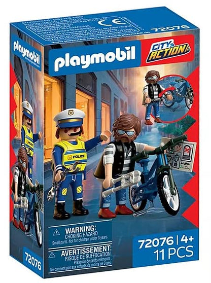 Police Bicycle Robbery