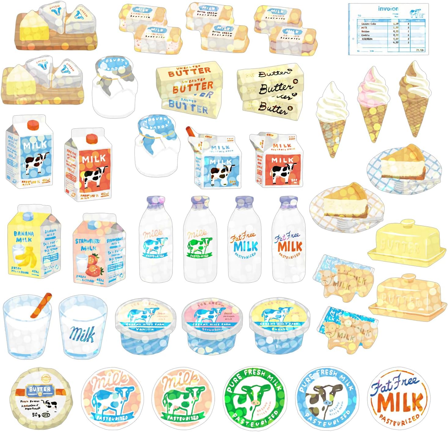 GreetingLife Greeting Life Hako Seal Milk GLCK-60