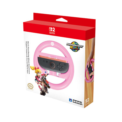 Hori - Racing Wheel Attachment Set For Switch 2 - Peach - Large