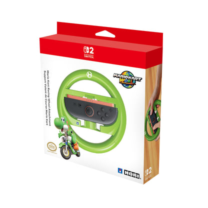 Hori - Racing Wheel Attachment Set For Switch 2 (Yoshi) - Green