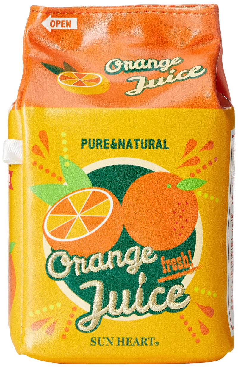 Marushin 0585005600 Pouch, Yup! Orange Juice, Cute, Pencil Case, Pen Pouch