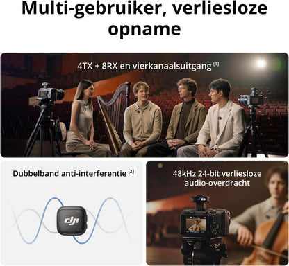 Dji - Mic 3 Transmitter – Wireless Microphone With Internal Recording