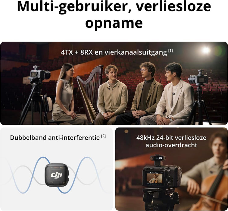 Dji - Mic 3 Transmitter – Wireless Microphone With Internal Recording