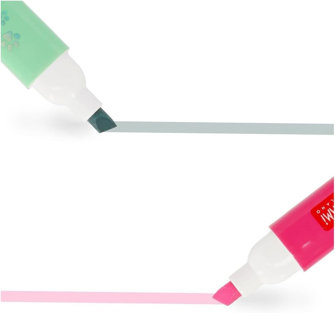 Legami - Meow Set of 6 Double Tip Highlighters