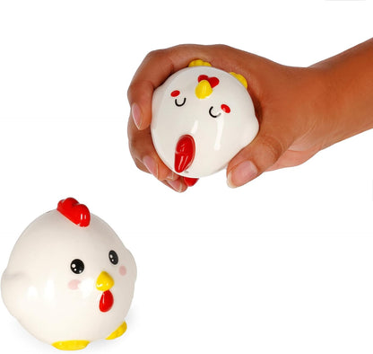Legami - Ceramic Salt and Pepper Set in Ceranica, Hen Theme, Hand-Decorated