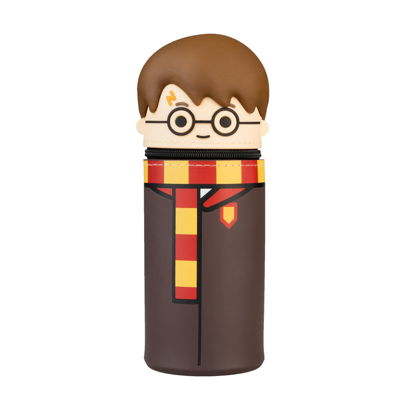 Grupo Erik Astuccio Harry Potter 3D - Astuccio Scuola Piccolo in Morbido Silicone, Portapenne da Scrivania 2 in 1 | Back to School: Cancelleria Bambino e Bambina, Harry Potter Gadget (7 x 18 cm