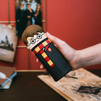 Grupo Erik Astuccio Harry Potter 3D - Astuccio Scuola Piccolo in Morbido Silicone, Portapenne da Scrivania 2 in 1 | Back to School: Cancelleria Bambino e Bambina, Harry Potter Gadget (7 x 18 cm