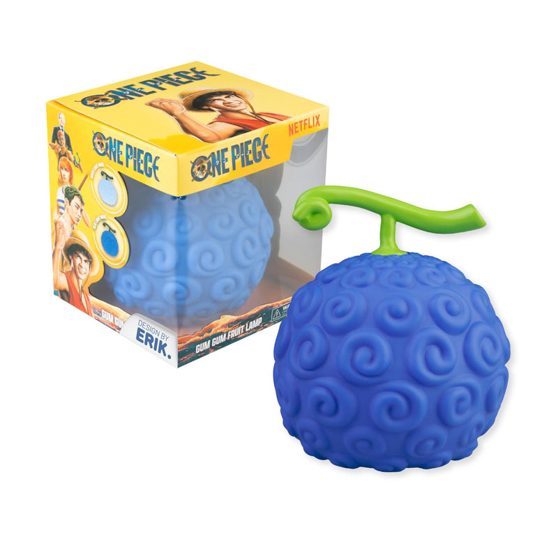 Grupo Erik Battery Lamp - One Piece Merch, Gum Gum Fruit - Devil Fruit | Night Light Kids, Night Lamp Bedside, Mood Lighting, Nightlight | One Piece Gifts, Cool Room Decor