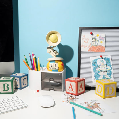 Grupo Erik Perpetual Calendar - Pixar Disney Gifts | Desk Calendar, Home Office Desk Accessories, Home Decor Accessories | Disney Merchandise, Gifts For Friends