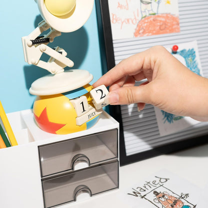 Grupo Erik Perpetual Calendar - Pixar Disney Gifts | Desk Calendar, Home Office Desk Accessories, Home Decor Accessories | Disney Merchandise, Gifts For Friends