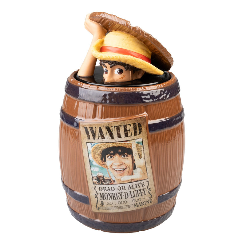 Grupo Erik Biscuit Jar - One Piece Manga Gifts For Adults & Kids | Cookie Jar, Sweet Jars, Airtight Food Storage Container, Kitchen Decor | One Piece Merch