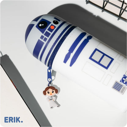 Grupo Erik Mäppchen Star Wars RD-D2 1 Fach - Stift Etui Schule - Federmäppchen Mädchen Schlampermäppchen Jungen Federtasche Star Wars Merch