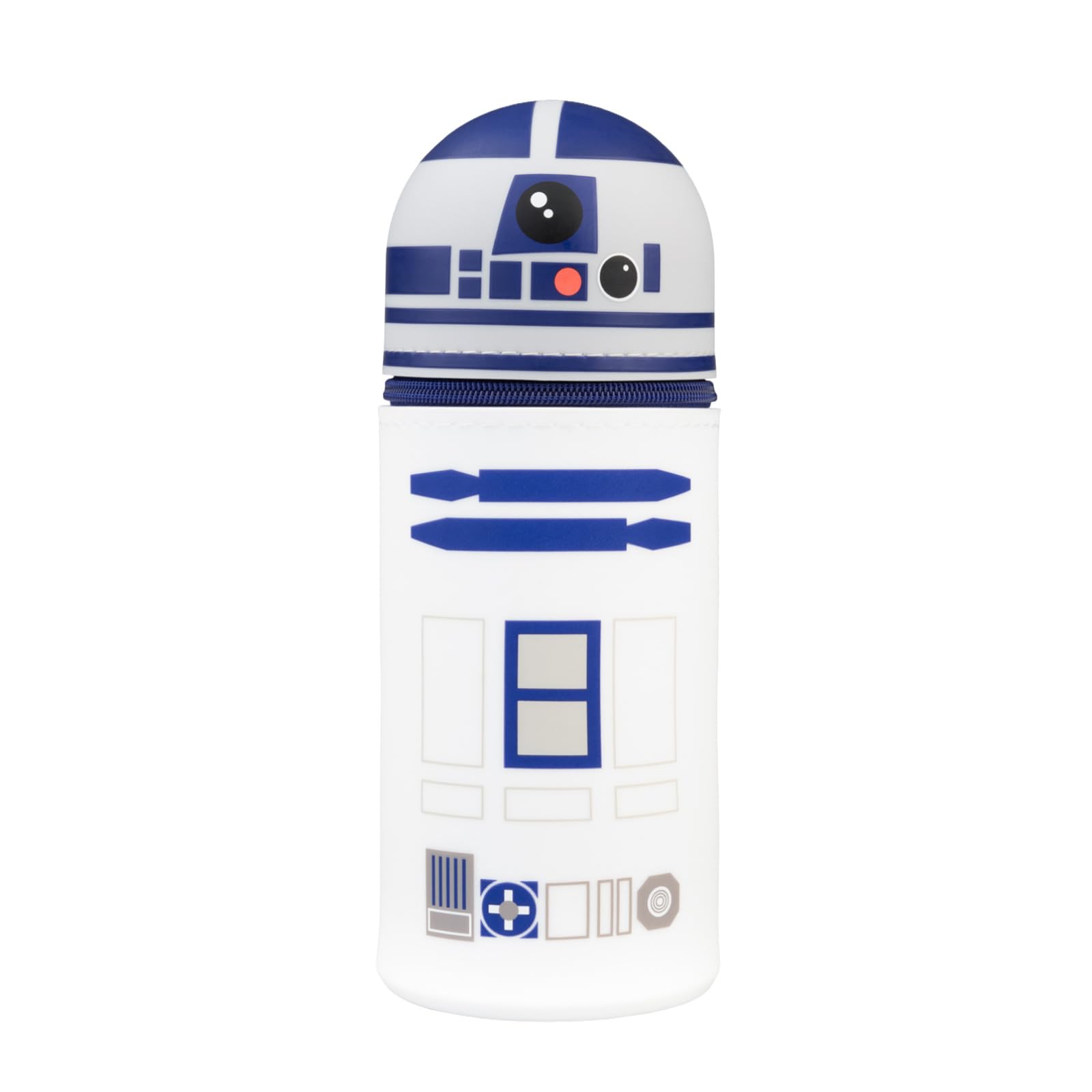 Grupo Erik Mäppchen Star Wars RD-D2 1 Fach - Stift Etui Schule - Federmäppchen Mädchen Schlampermäppchen Jungen Federtasche Star Wars Merch