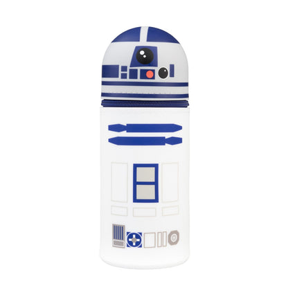 Grupo Erik Mäppchen Star Wars RD-D2 1 Fach - Stift Etui Schule - Federmäppchen Mädchen Schlampermäppchen Jungen Federtasche Star Wars Merch