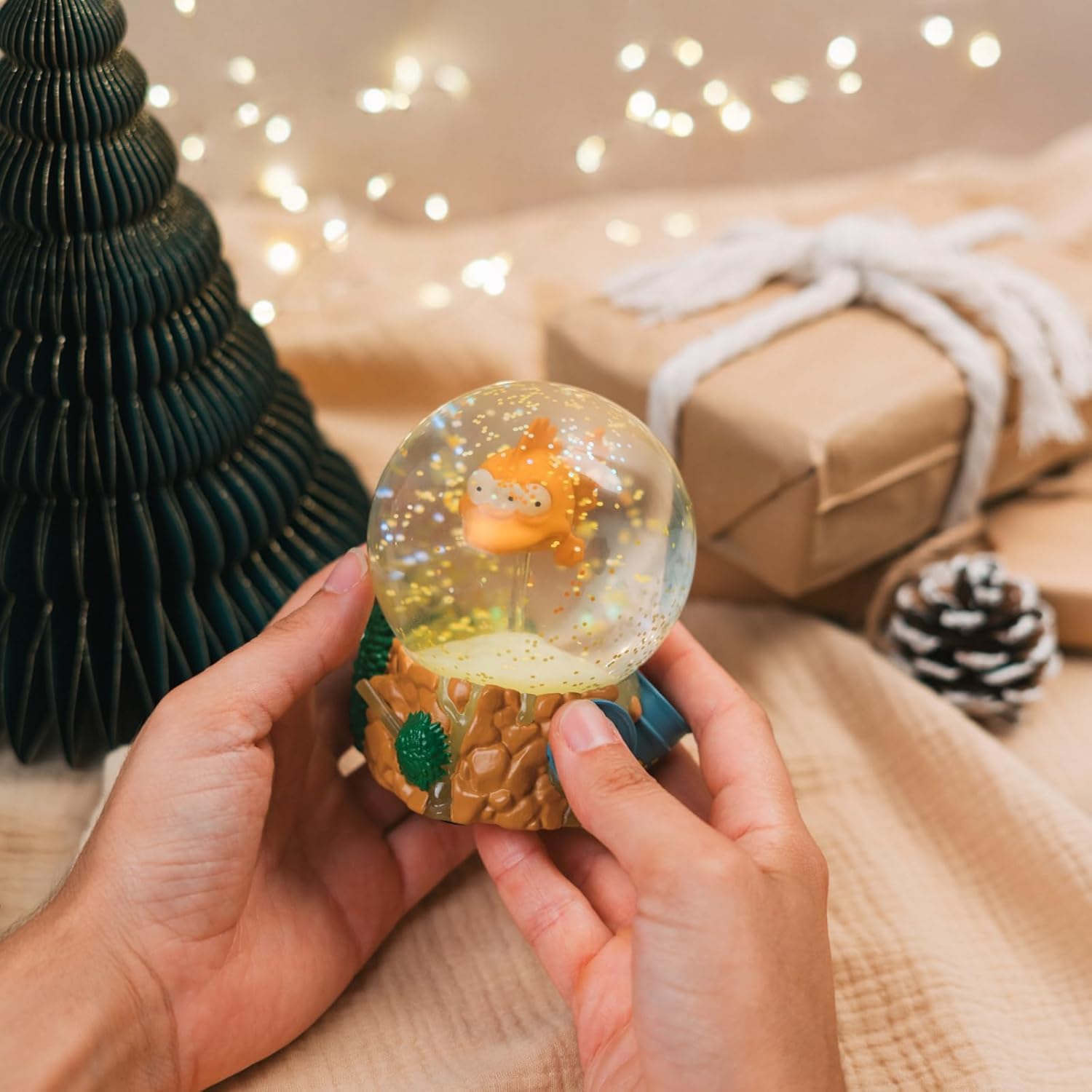 Grupo Erik Snow Globe - The Simpsons Merch | Snow Globes For Adults & For Children | Funny Gifts For Christmas, Blinky The Simpsons Gifts Under 25 Pounds