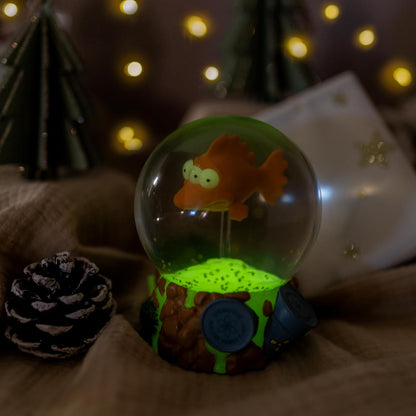 Grupo Erik Snow Globe - The Simpsons Merch | Snow Globes For Adults & For Children | Funny Gifts For Christmas, Blinky The Simpsons Gifts Under 25 Pounds