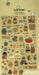 Suatelier No 1037 Lovely Bear - Clear Vinyl Stickers - Kawaii Korean Stationery Ice Cream Trees Party