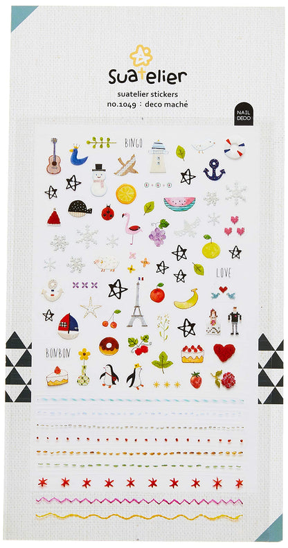 Suatelier 1049 Deco Mache Sticker