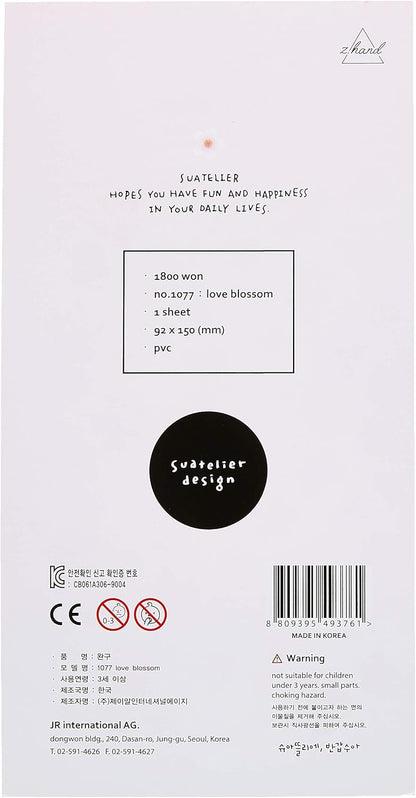 Suatelier 1077 Love Blossom Sticker