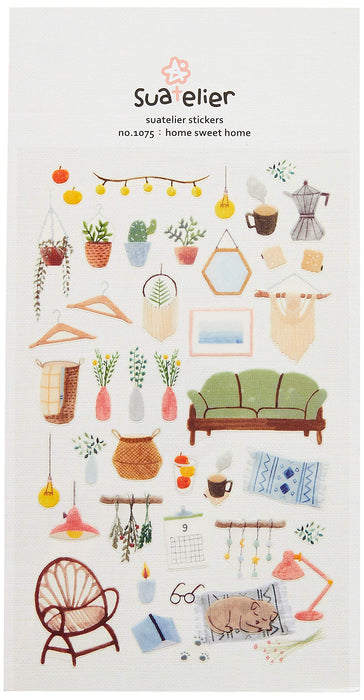 Suatelier 1075 Home Sweet Home Sticker