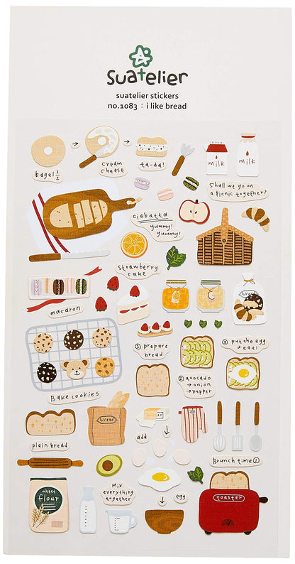 Suatelier 1083 I Like Bread Sticker