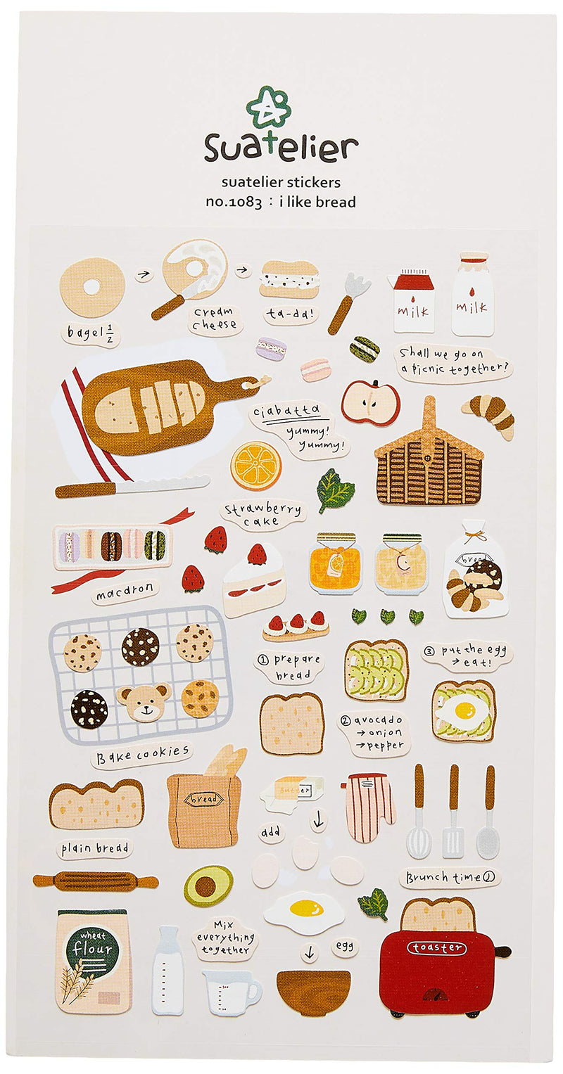 Suatelier 1083 I Like Bread Sticker