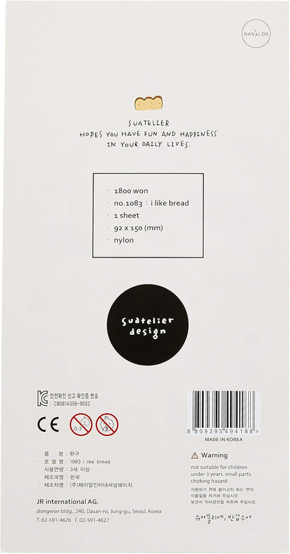 Suatelier 1083 I Like Bread Sticker
