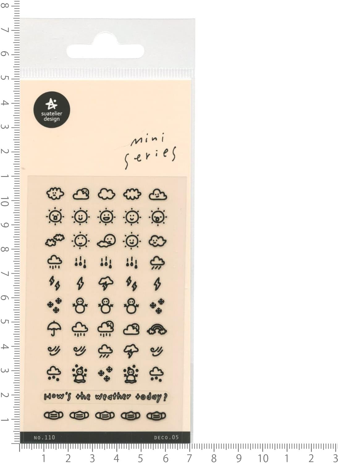 Swaterie Mini Sticker Deco 04 Cute Korean Sticker 109