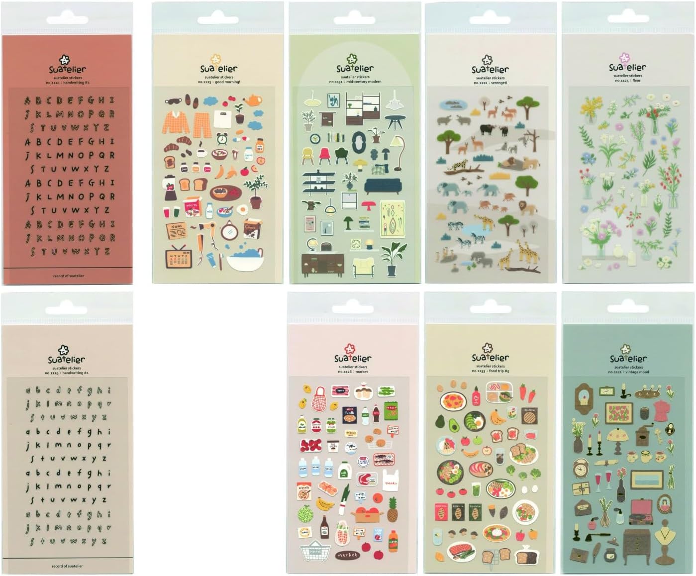 Swatelier Sticker  Flower Sticker Cute 1124