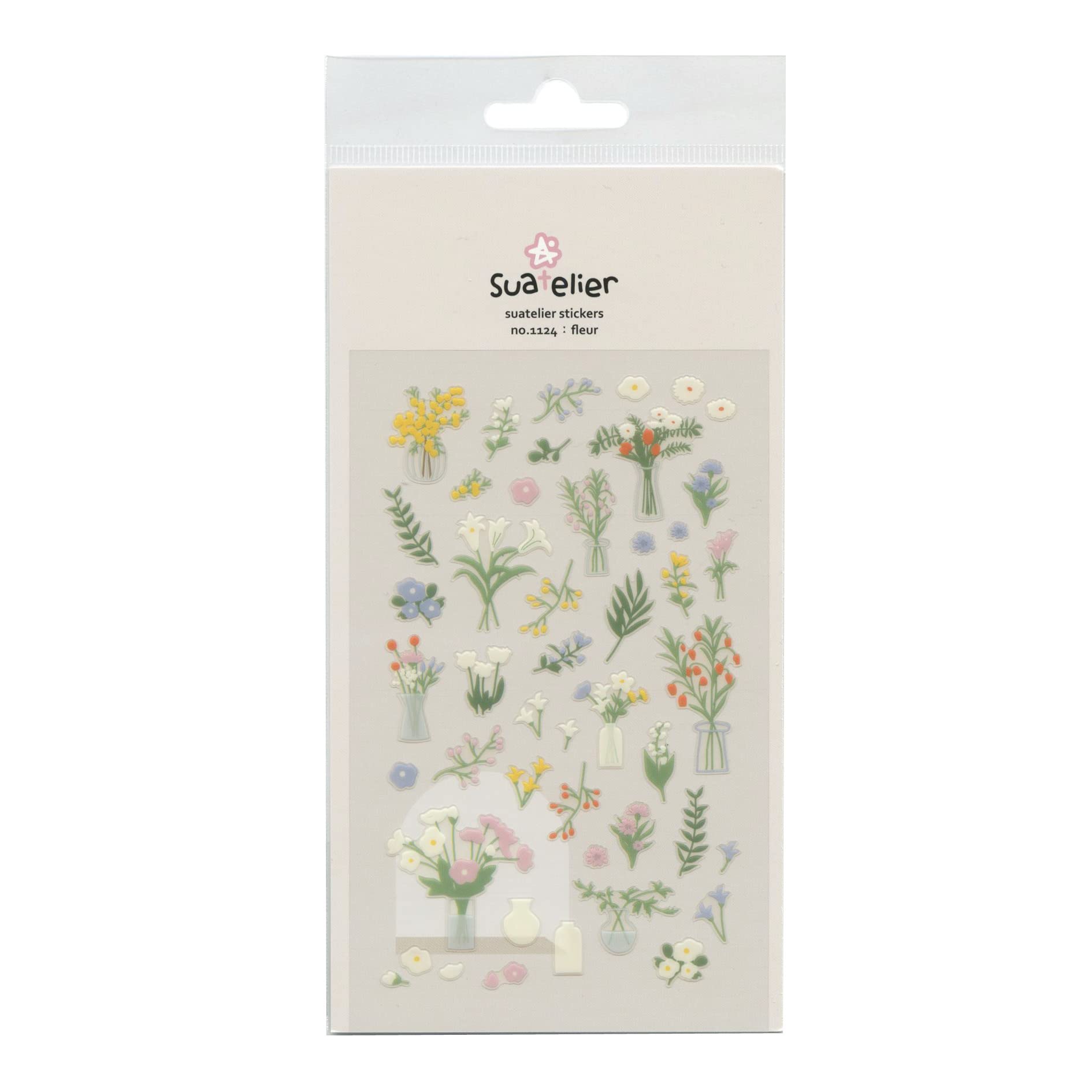 Swatelier Sticker  Flower Sticker Cute 1124