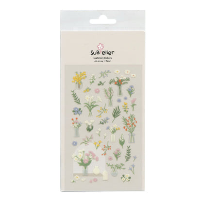 Swatelier Sticker  Flower Sticker Cute 1124