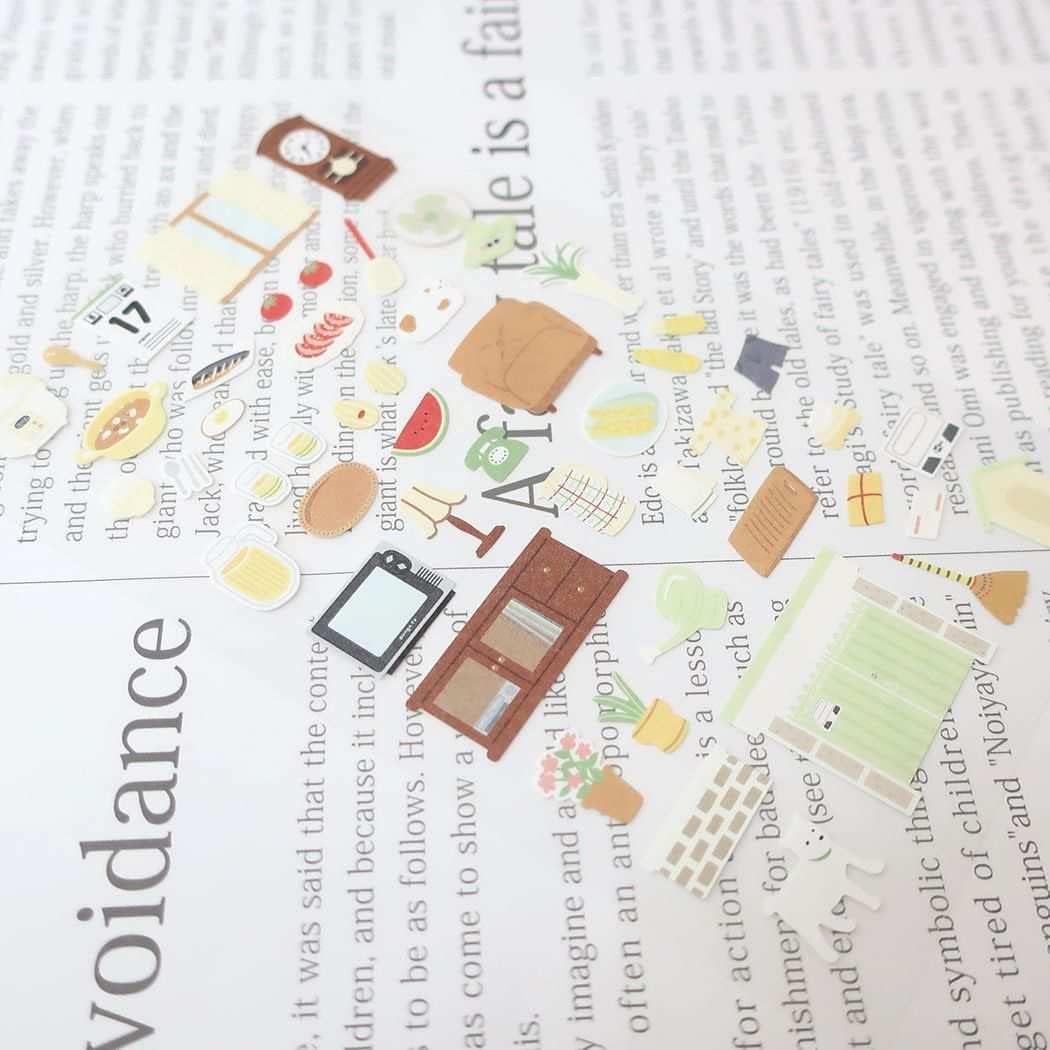 Swaterie Sticker/Grandma Home S&C Decoration DECO Sticker, Cute Goods, Mail Order