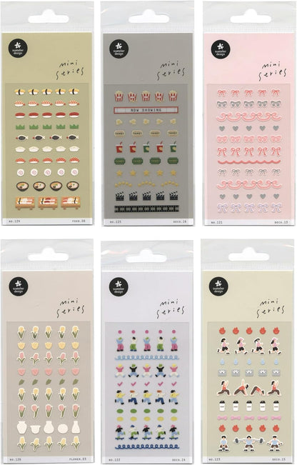 Watterier Mini Sticker Korean Sticker  no.121