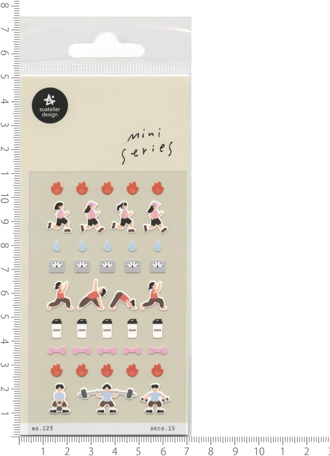 Watterier Mini Sticker Korean Sticker  no.121