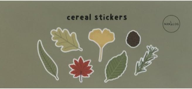 Swaterie Serial Stickers 303 Leaves 7 Types, 3 Sheets Each 21 Sheets