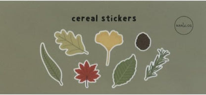 Swaterie Serial Stickers 303 Leaves 7 Types, 3 Sheets Each 21 Sheets
