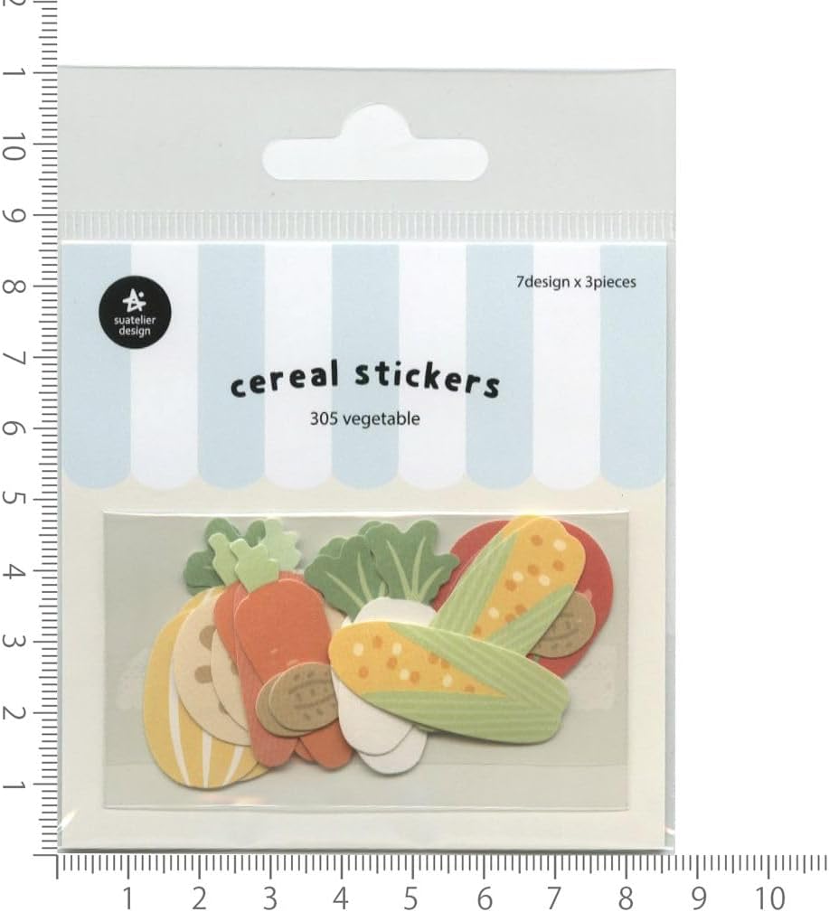 Suatelier Cereal Sticker - Cats!