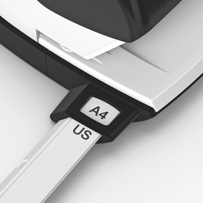 Leitz Hole Punch, 30 Sheets, Guide Bar with Format Markings, Metal, NeXXt Range, 50080035