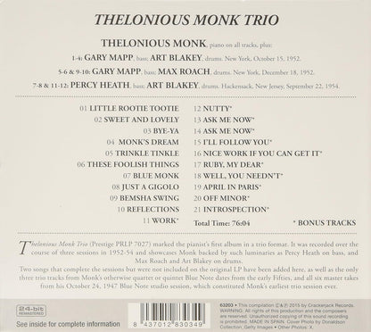 Thelonious Monk Trio