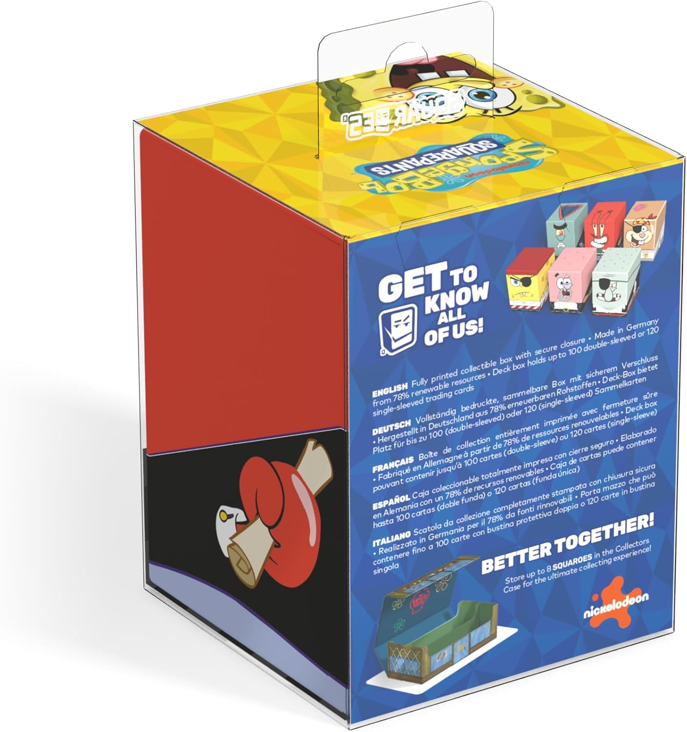 Ultimate Guard - Squaroes - Boulder 100+ - SpongeBob SquarePants Wave 3 - SB019 - Pirate Mr. Krabs