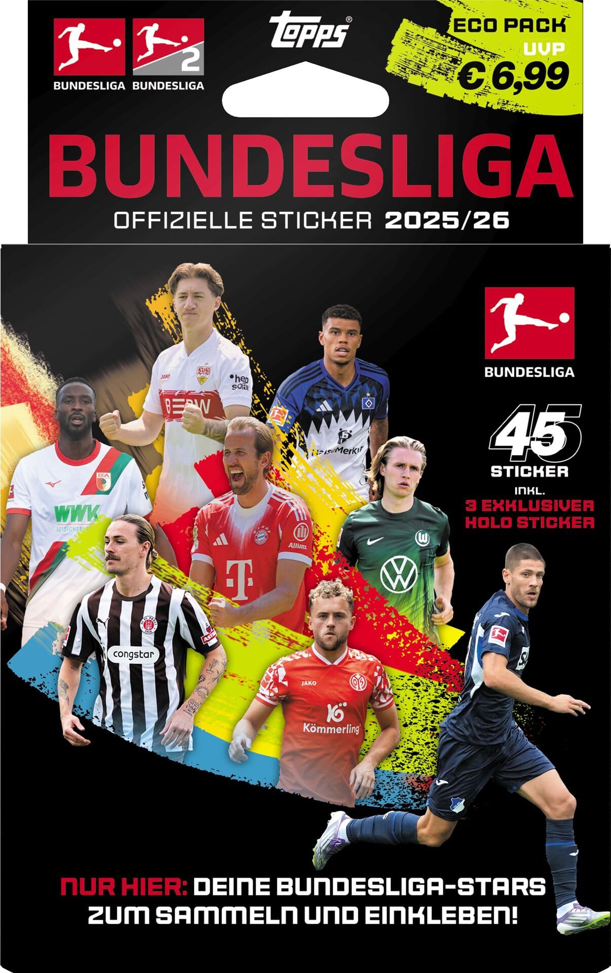 Bundesliga 2025/26 Sticker Collection Eco Pack