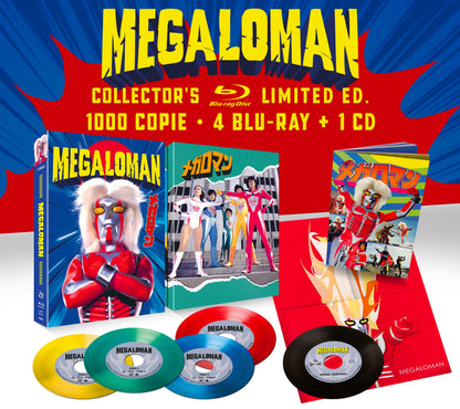 Megaloman Serie Tv (4 Blu-Ray + Cd) Collector'S Limited Edition