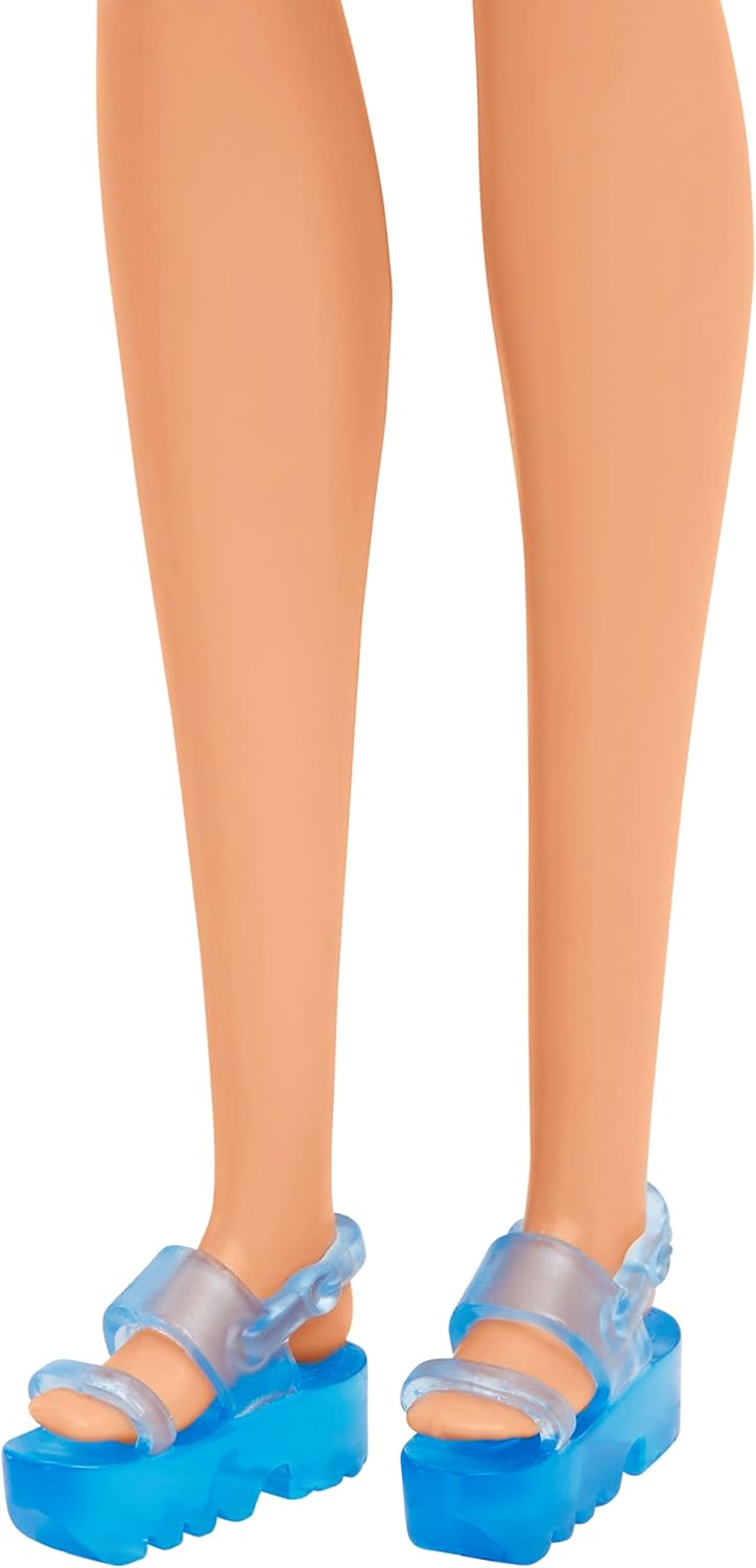 Barbie Chic Barbie Print Dress - Blue