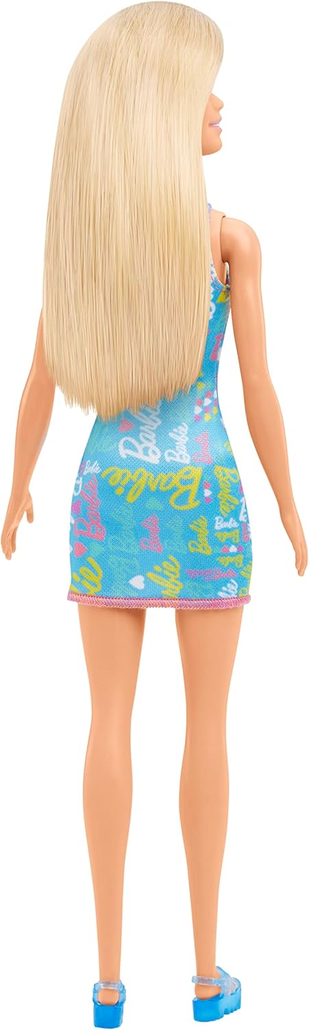 Barbie Chic Barbie Print Dress - Blue