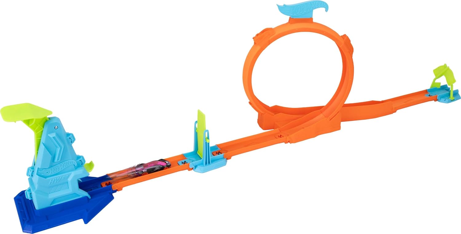Hot Wheels Stunt Track Loop - Flag Finish