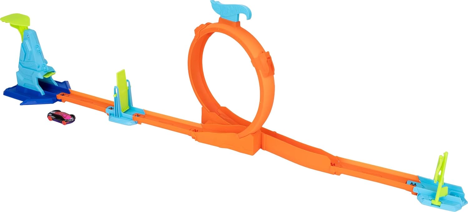 Hot Wheels Stunt Track Loop - Flag Finish